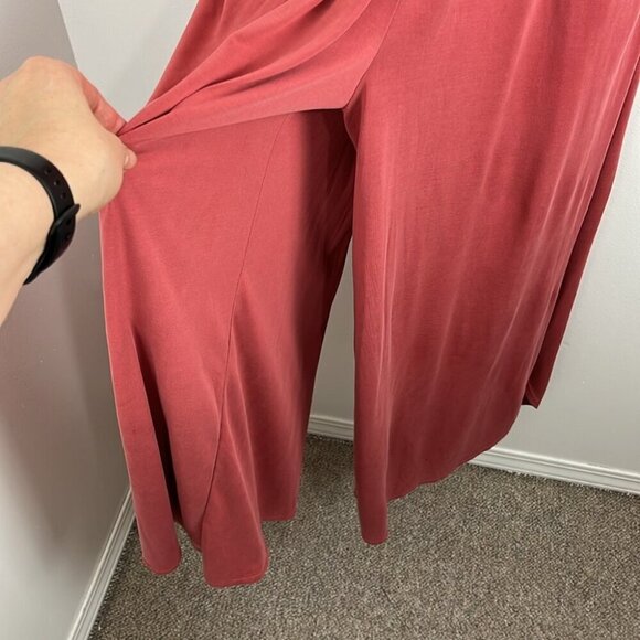 Anthropologie Moulinette Soeurs Eremita Dusty Rose-Coloured Loose Jumpsuit - Picture 4 of 15